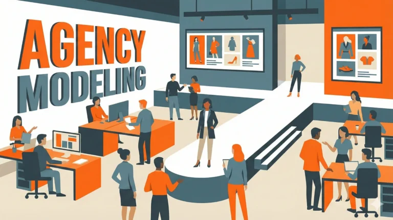 Agencia de Modelos Ilustración