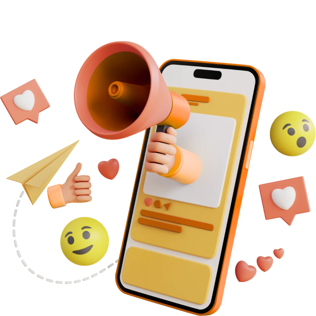 social media ilustración