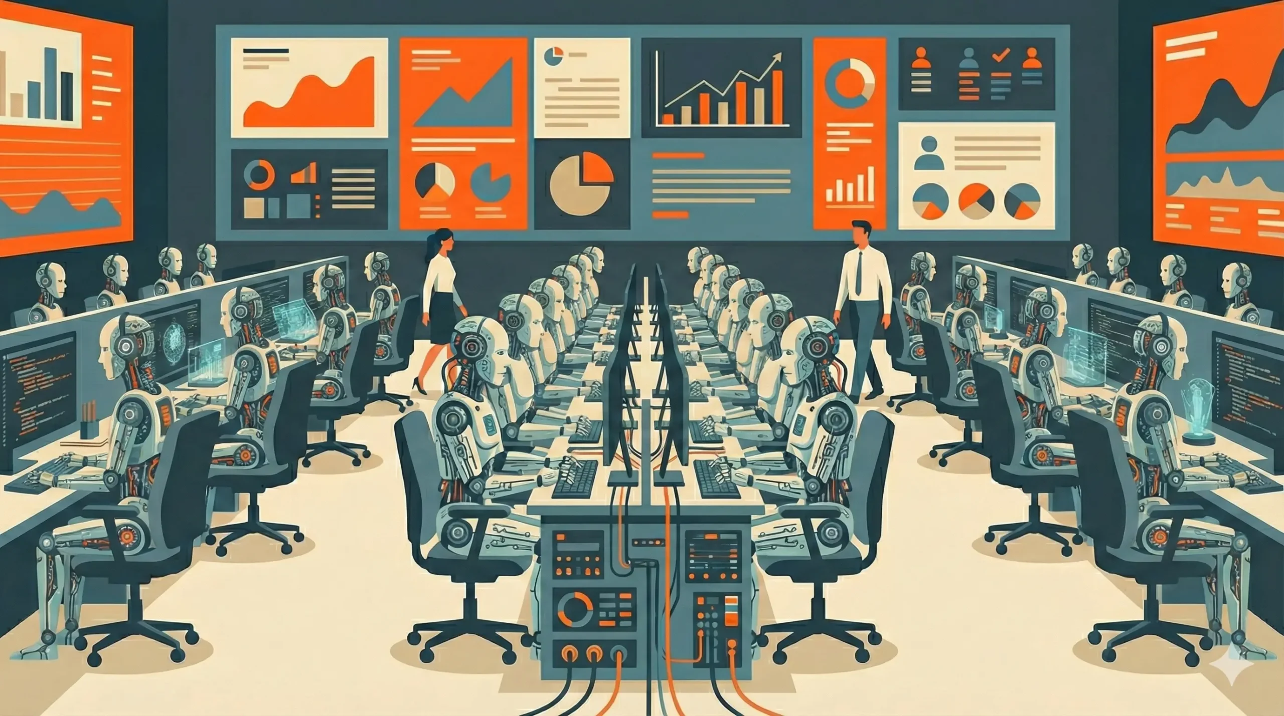 Ilustración de compañía de Voicebot